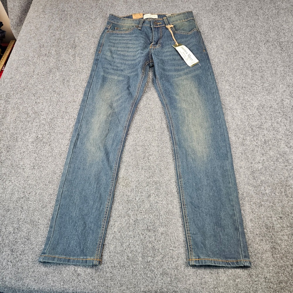 Smith‎ & Mills Mens Stretch Jeans 30x30 Sierra Blue Straight Leg SM-11000224 NWT